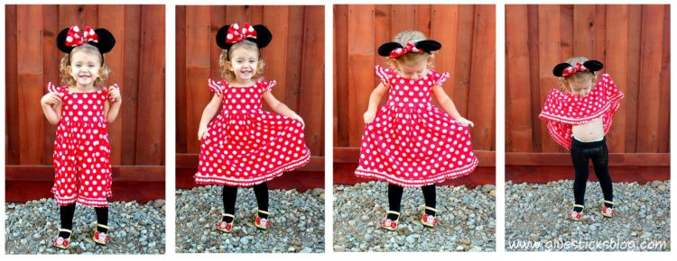 Minnie Mouse DIY Costume
 DIY Minnie Mouse Costume for Playtime or Halloween