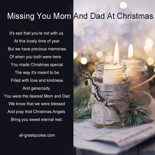 Missing You At Christmas Quotes
 Dad Quotes Missing You At Christmas QuotesGram