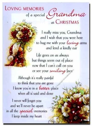 Missing You At Christmas Quotes
 Missing Grandma At Christmas Time miss you family quotes