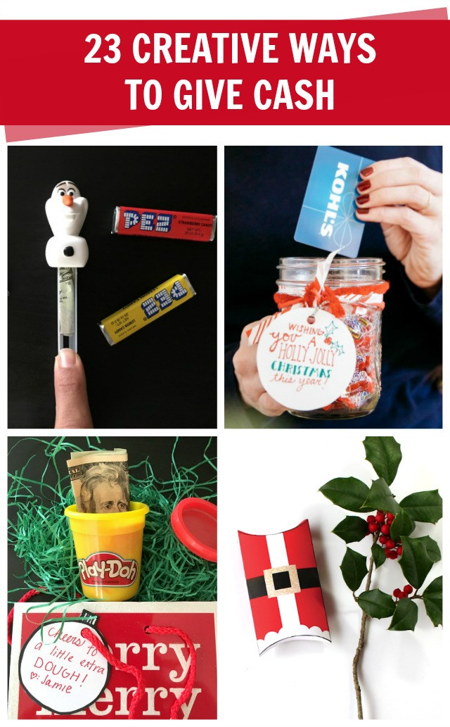 Money Gift Ideas For Christmas
 How to Give Cash Creatively C R A F T