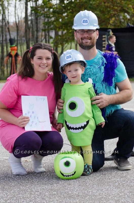 Monsters Inc Costumes DIY
 Cool Monsters Inc Mike Wazoski Toddler DIY Costume