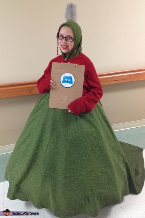 Monsters Inc Costumes DIY
 Roz from Monsters Inc Halloween Costume Contest at