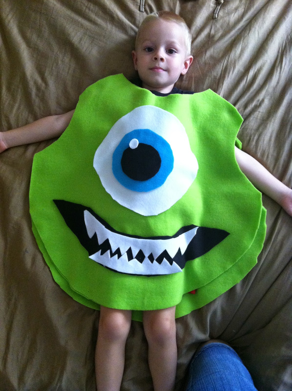 Monsters Inc Costumes DIY
 Chadwicks Picture Place Homemade Mike Wazowski Halloween