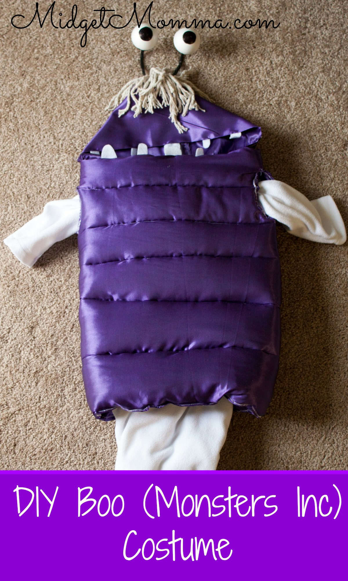 Monsters Inc Costumes DIY
 DIY Boo From Monster Inc Costume