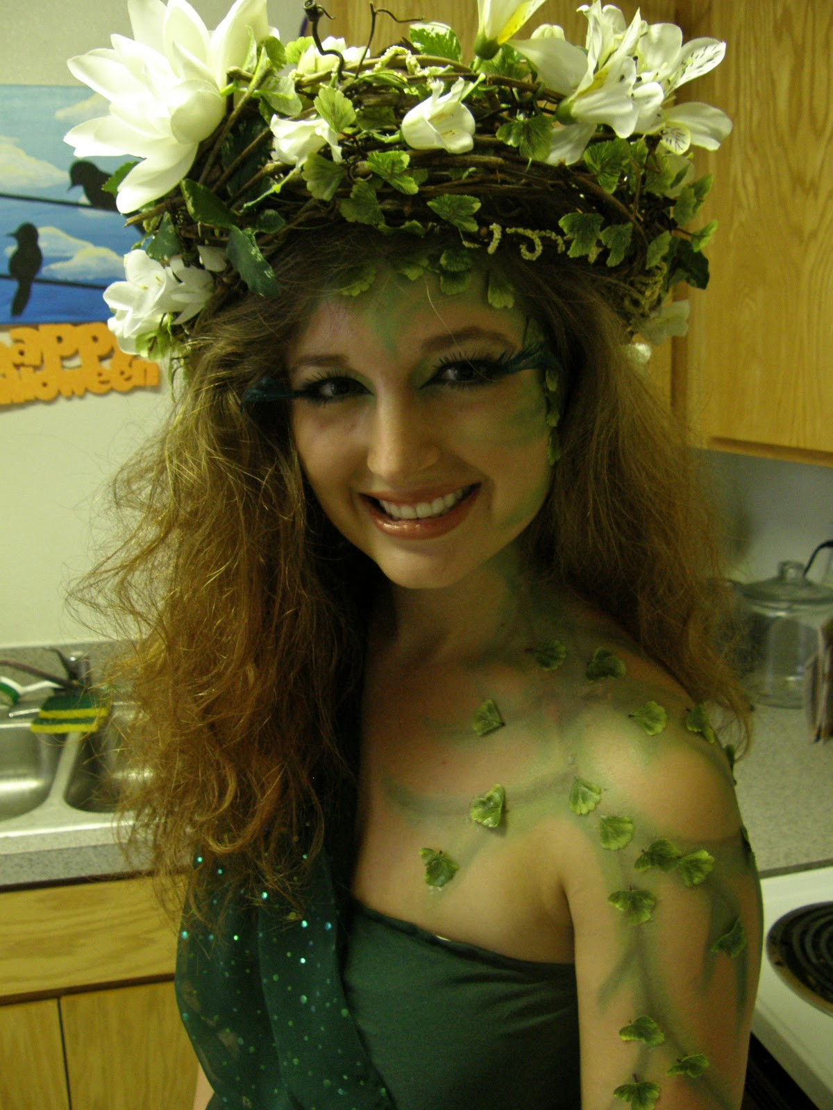 Mother Nature Costume DIY
 Can Can Dancer October 2010