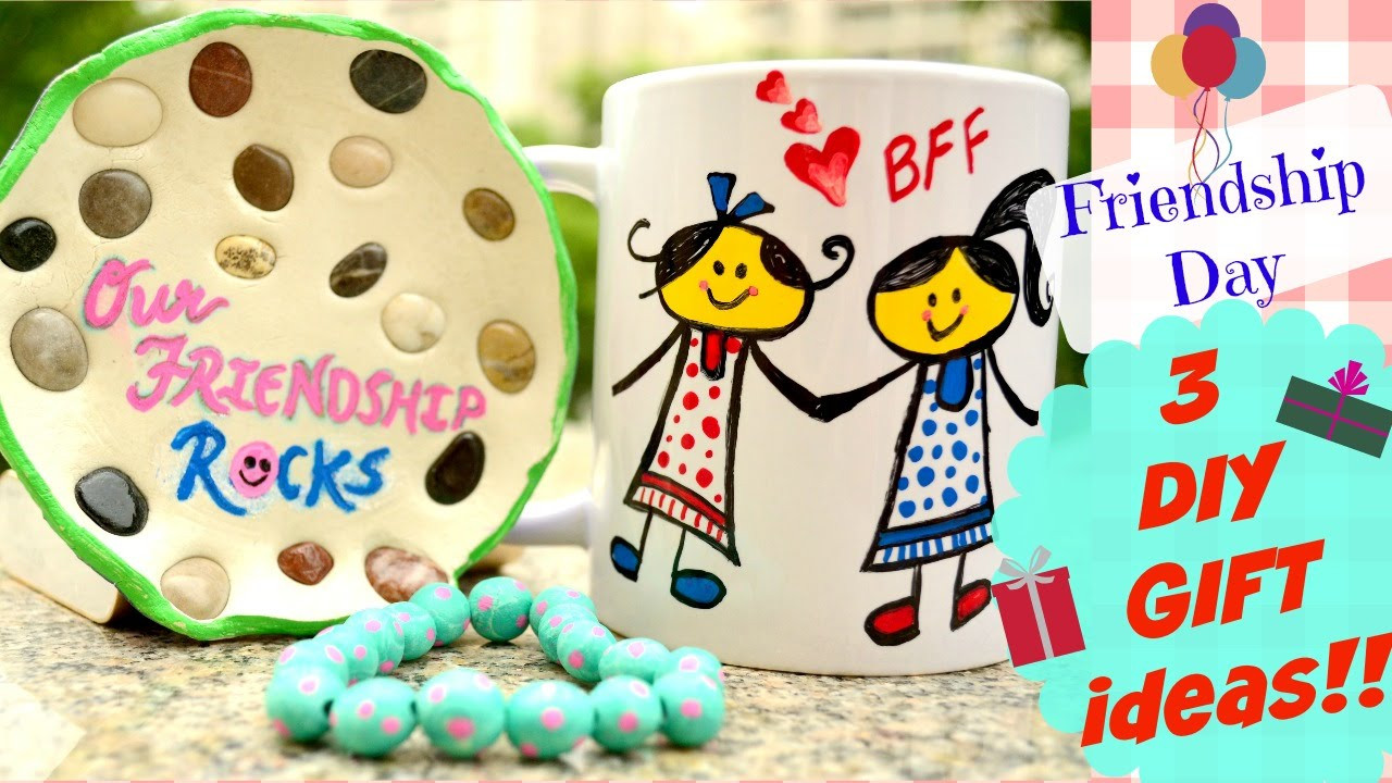 Mother'S Day Gift Ideas For Friends
 DIY 3 friendship day handmade t ideas