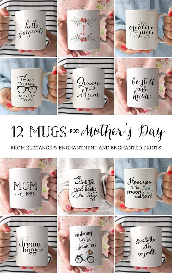 Mothers Day Gift Ideas For Wife
 12 Mugs for Mother s Day diy ts goo s