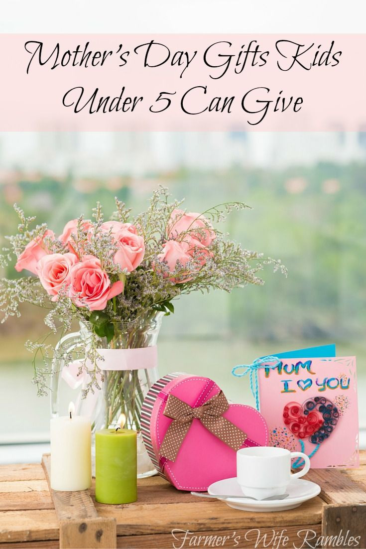 Mothers Day Gift Ideas For Wife
 10 Mother s Day Presents Kids Five And Under Can Give