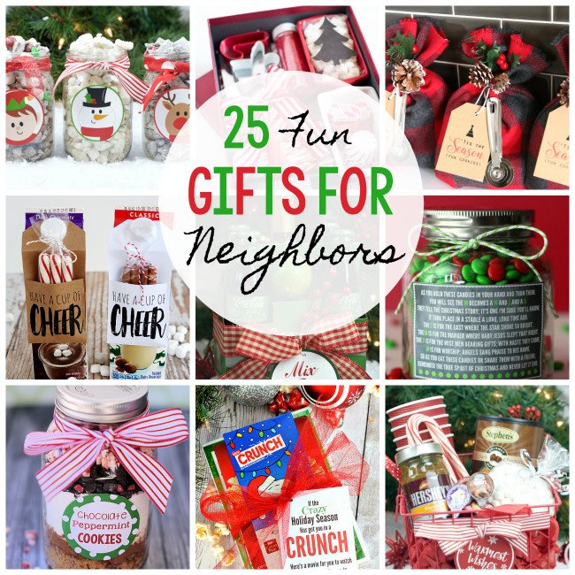 Neighbors Gift Ideas For Christmas
 25 Fun & Simple Gifts for Neighbors this Christmas