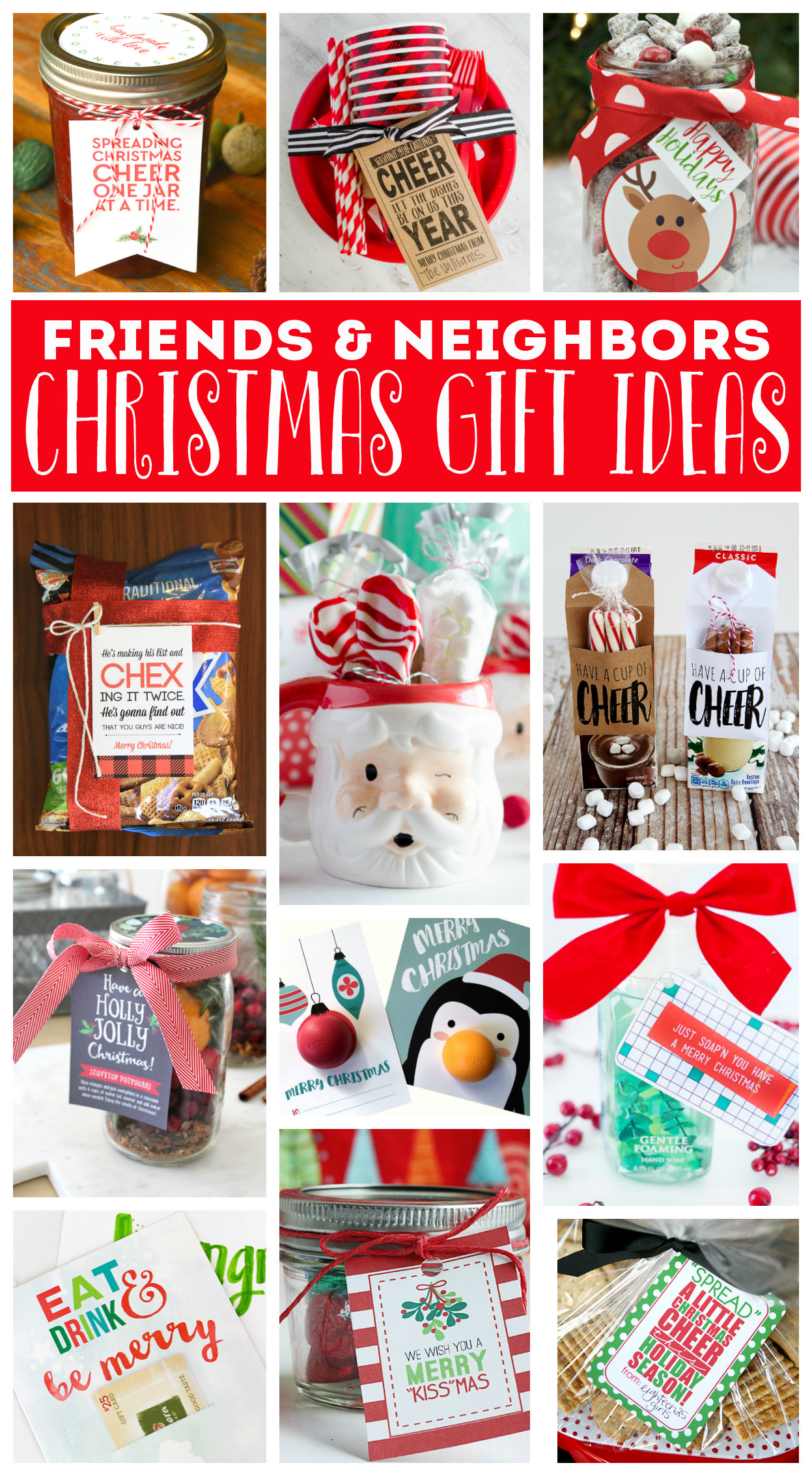 Neighbors Gift Ideas For Christmas
 Reindeer Rice Krispies Treats Eighteen25