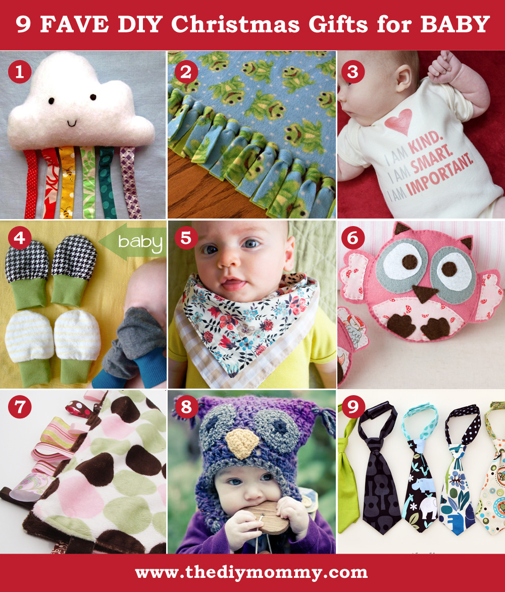 Newborn Christmas Gift Ideas
 A Handmade Christmas DIY Baby Gifts
