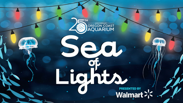 Newport Aquarium Christmas Lights
 Dive into a Sea of Lights this Holiday Season Oregon
