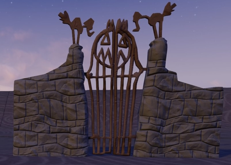Nightmare Before Christmas Gate
 Halloween Town Gate Disney Infinity Wiki
