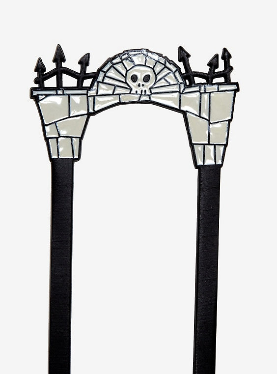 Nightmare Before Christmas Gate
 The Nightmare Before Christmas Cemetery Gate Hair Pin