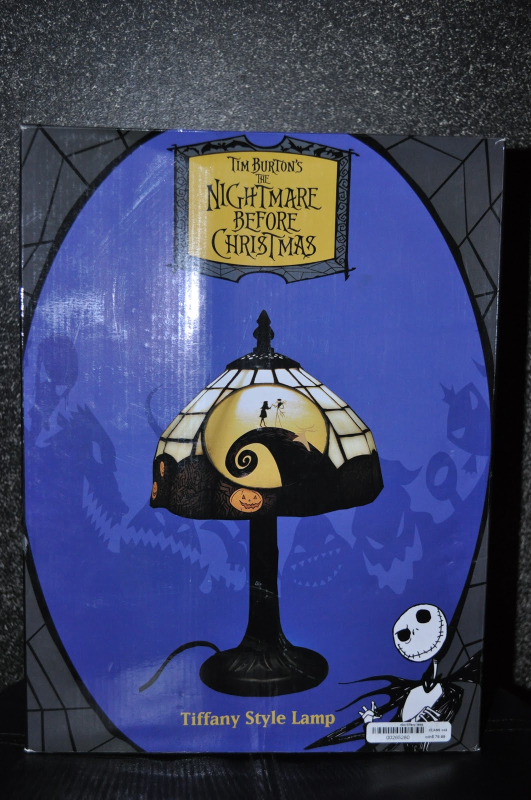 Nightmare Before Christmas Tiffany Lamp
 Disney Pixar Fanatics Nightmare Before Christmas Tiffany Lamp