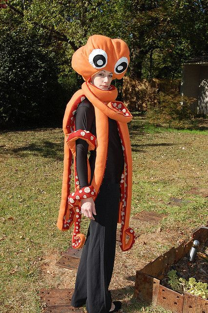Octopus Costume DIY
 octopus costume Thema onder water