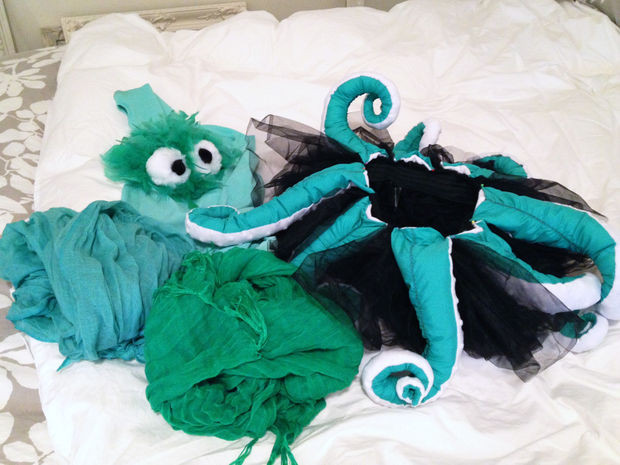 Octopus Costume DIY
 DIY Octopus Costume