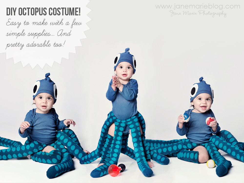 Octopus Costume DIY
 “O” is for Octopus – Last Year’s DIY Halloween Costume