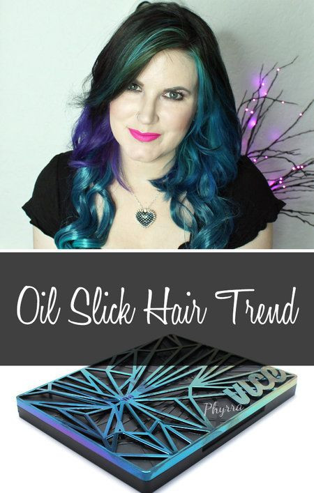 Oil Slick Hair DIY
 Oil Slick Hair Trend oilslick hairtutorial hairtrend