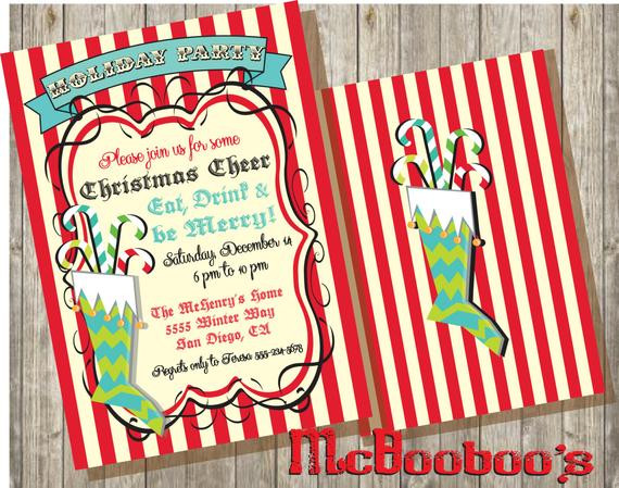 Old Fashioned Christmas Party Ideas
 Old Fashioned Holiday Party with a stocking stuffed by