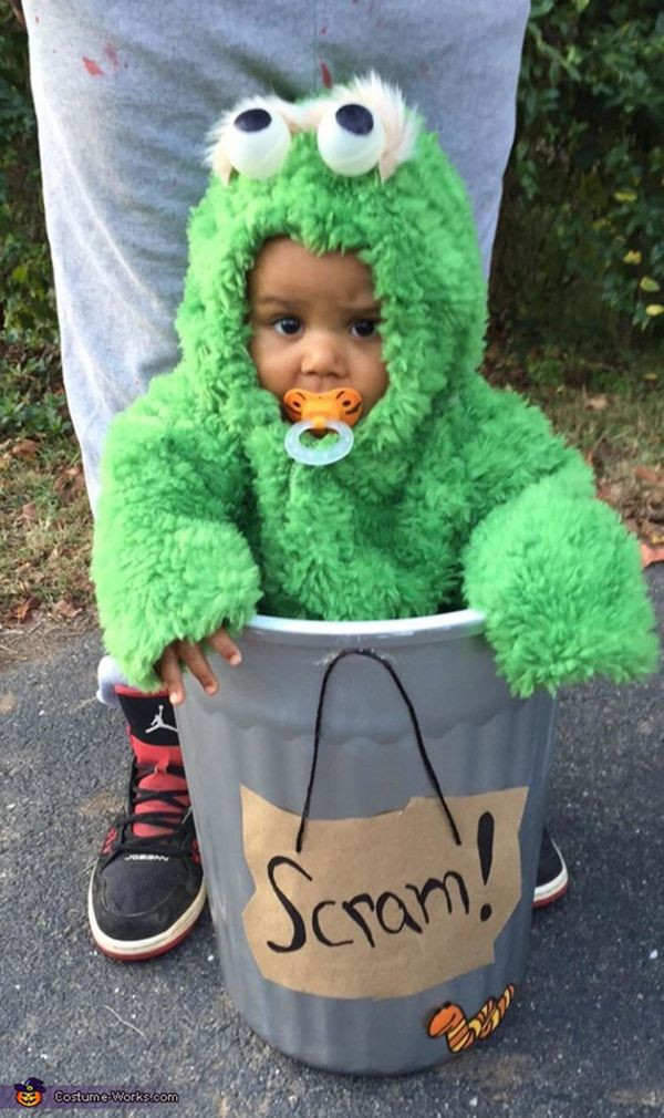 Oscar The Grouch Costume DIY
 35 Babies In Halloween Costumes Who Actually Couldn t Be