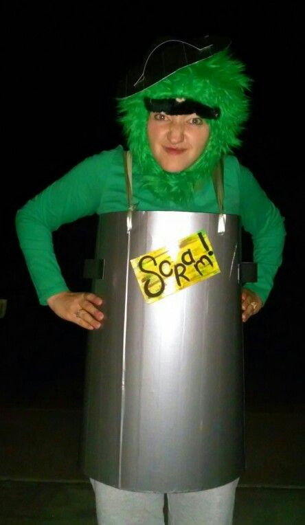 Oscar The Grouch Costume DIY
 1000 images about Sesame Street on Pinterest
