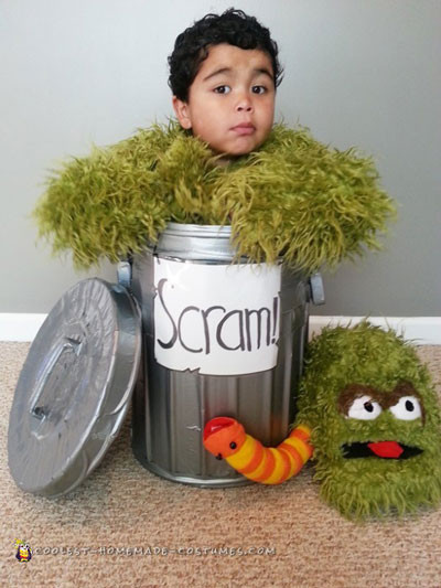 Oscar The Grouch Costume DIY
 Coolest Costume Contest Winners for 2015