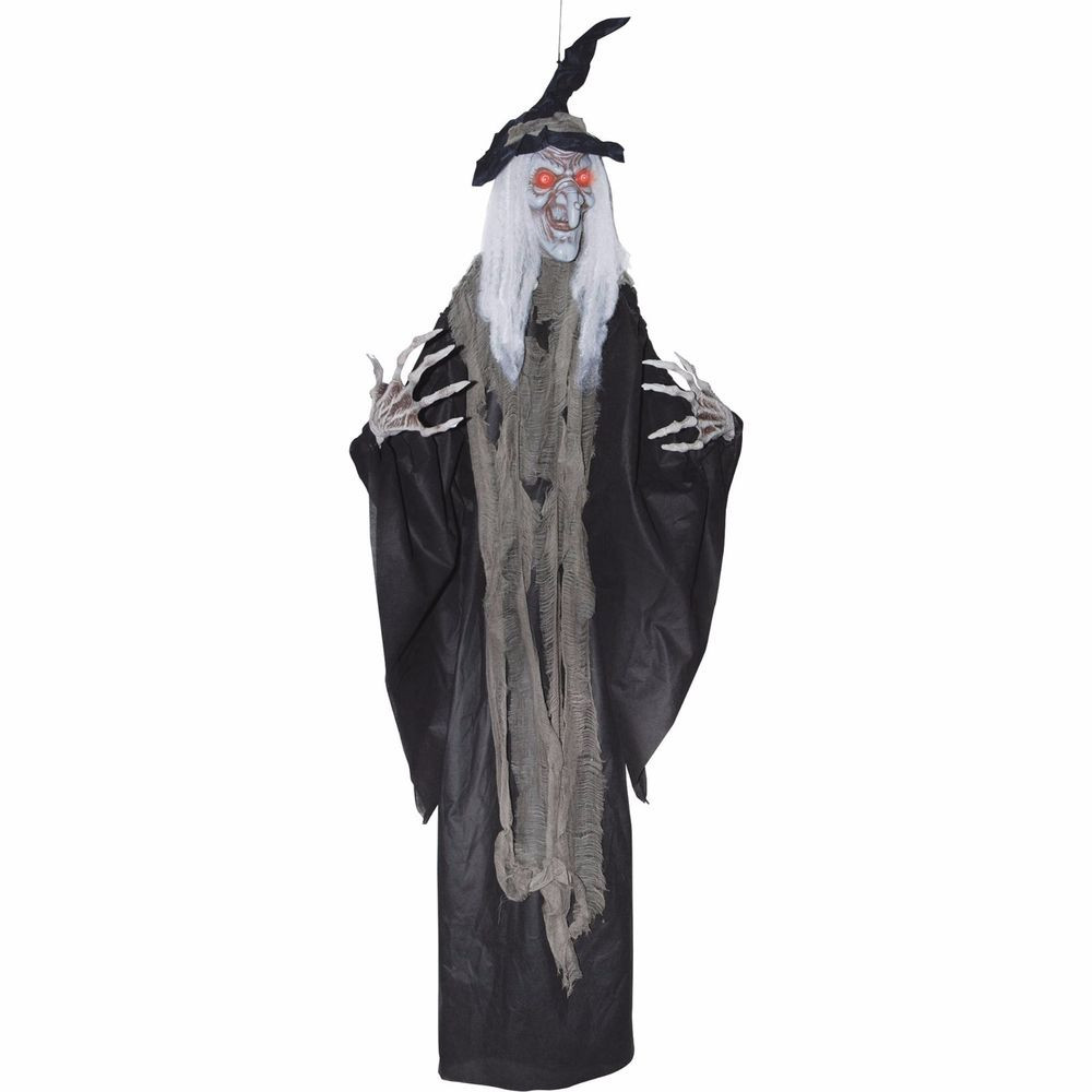 Outdoor Animated Halloween Decorations
 Animated Halloween Hanging Decoration 6 Witch Spooky