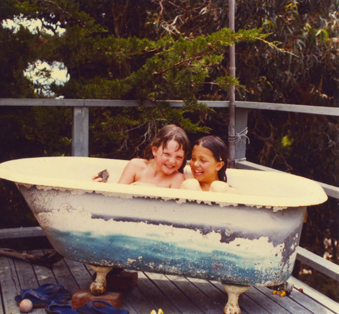 Outdoor Bathtub DIY
 fab diy outdoor clawfoot hot tub