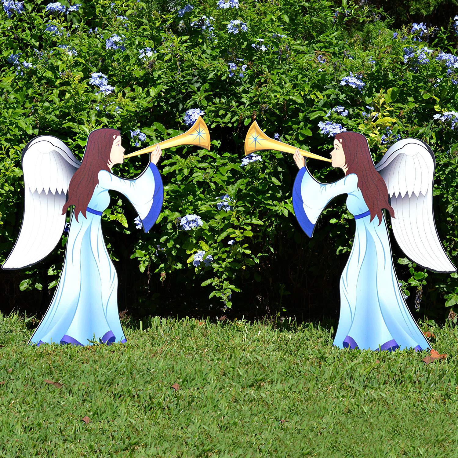 Outdoor Christmas Angels
 Charming Christmas Angels Outdoor Decorations
