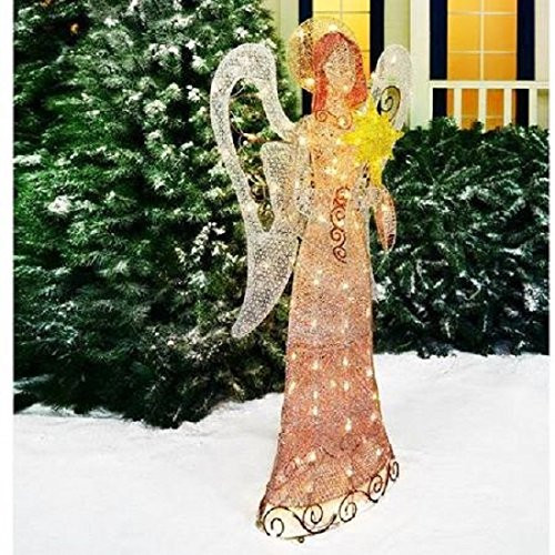 Outdoor Christmas Angels
 Angels Lighted Yard Displays