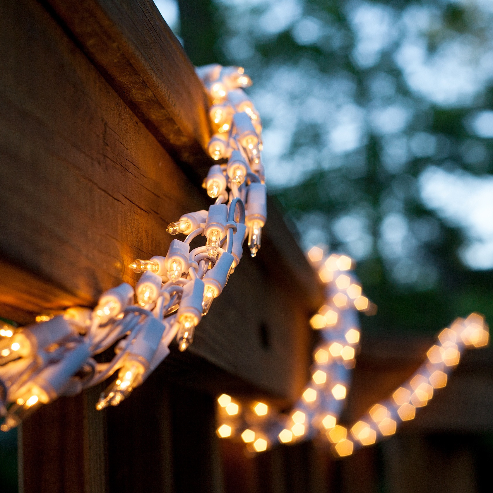 Outdoor Christmas Garland With Lights
 Garland Lights 18 Garland Lights 600 Clear Lamps