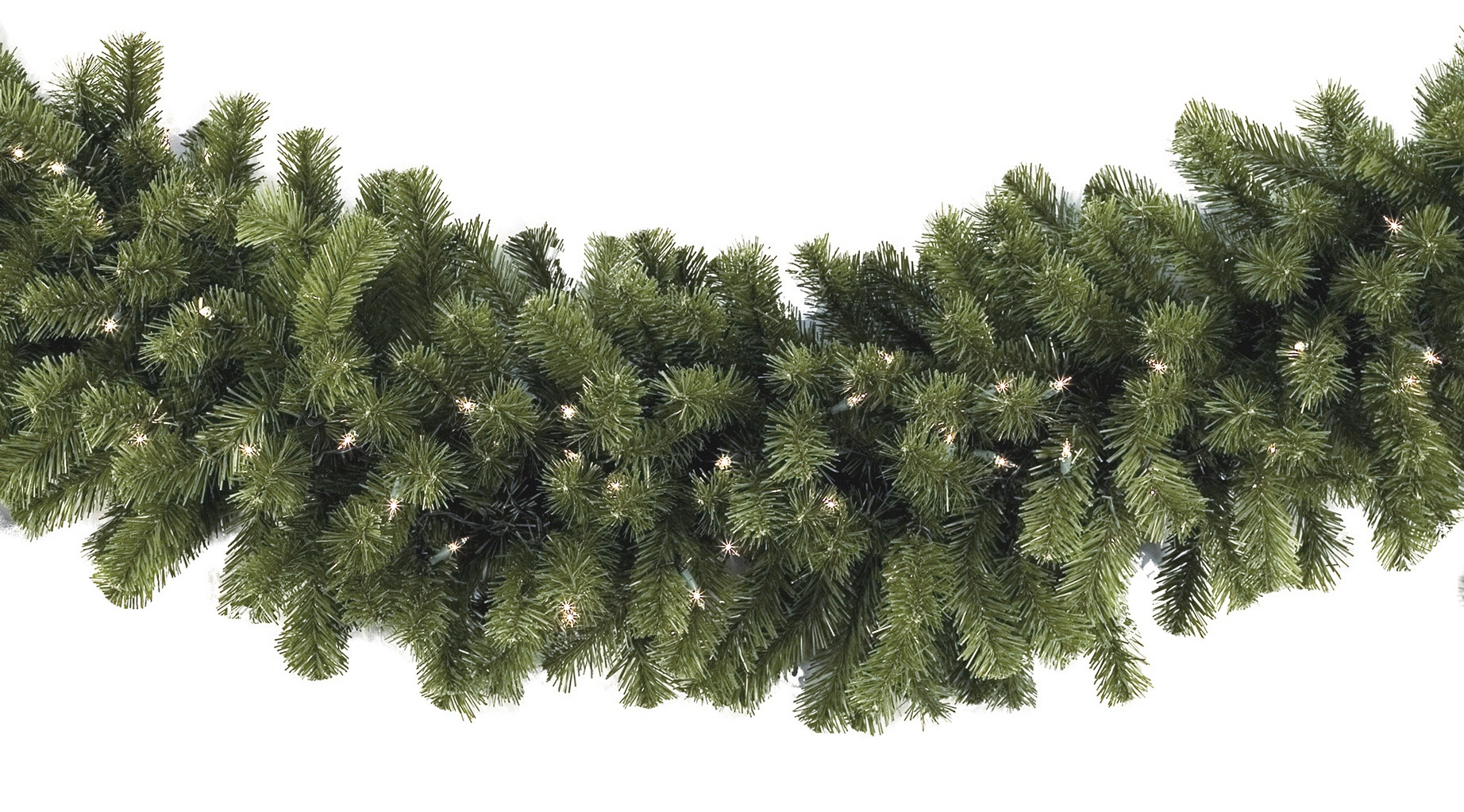Outdoor Christmas Garland With Lights
 Lighted Christmas Garland Sequoia Fir Prelit mercial