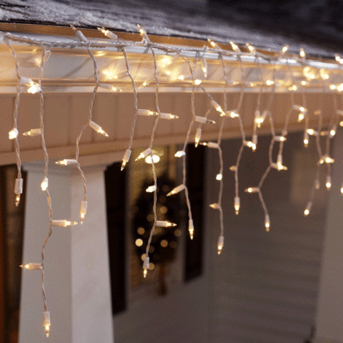 Outdoor Christmas Icicle Lights
 Enhance your creativity 15 magnificent Icicle christmas