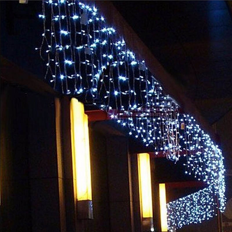 Outdoor Christmas Icicle Lights
 christmas lights outdoor decoration 5 meter droop 0 4 0 6m