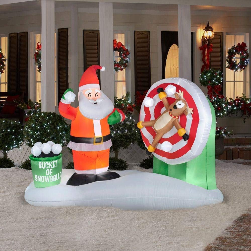 Outdoor Christmas Inflatables
 Santa Claus Outdoor Inflatables Page Two