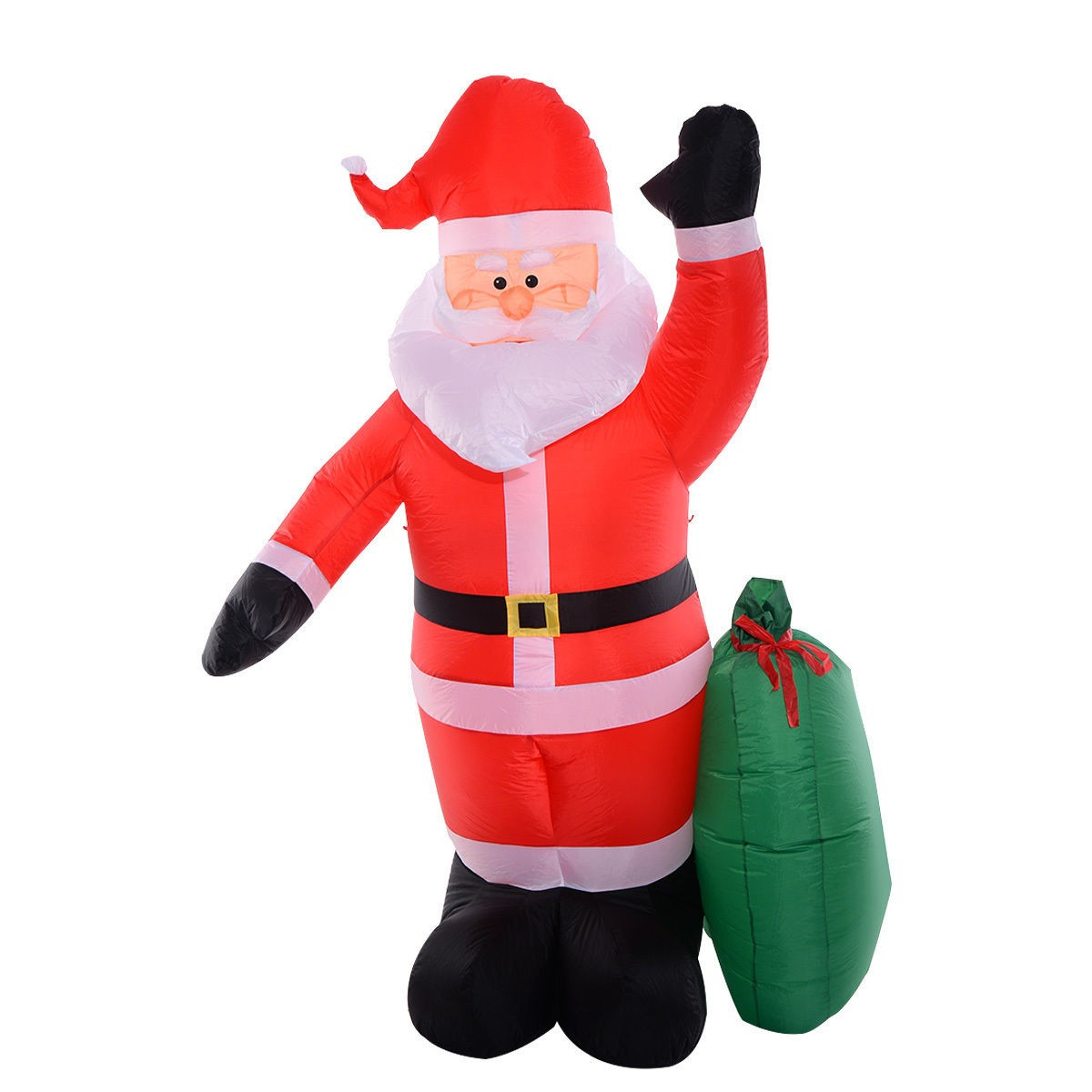 Outdoor Christmas Inflatables
 8 Ft Airblown Inflatable Christmas Santa Claus Gift Lawn