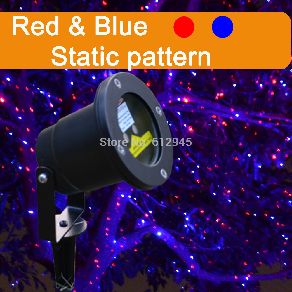 Outdoor Christmas Light Sales
 Red blue Outdoor laser christmas lights IP65 waterproof