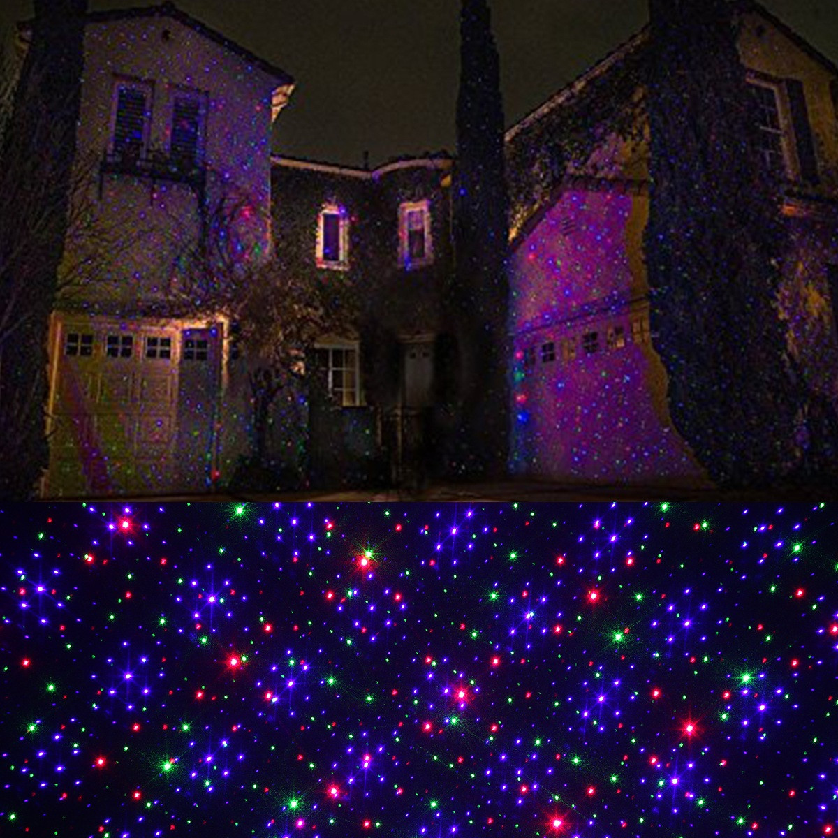 Outdoor Christmas Lights
 Outdoor RGB Christmas Light Projector Dynamic Firefly