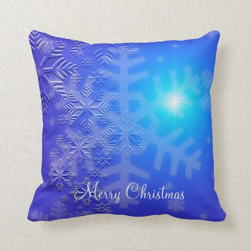 Outdoor Christmas Pillows
 Outdoor Christmas Pillows With Snowflakes