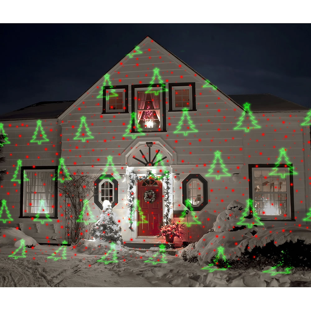 Outdoor Christmas Projector
 The Virtual Christmas Display Laser Light Projector