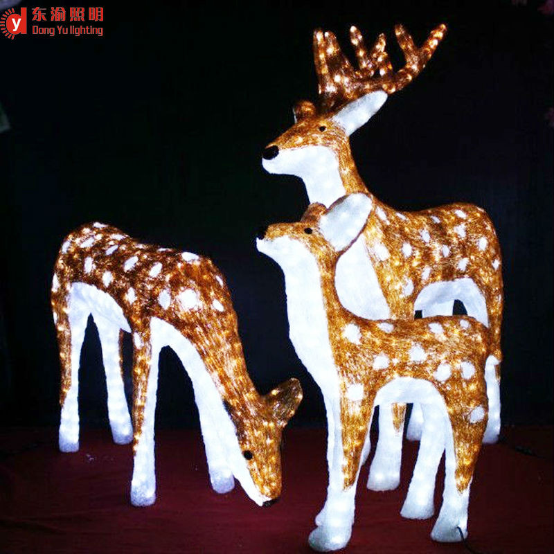 Outdoor Christmas Reindeer Decorations Lighted
 Christmas Outdoor Decoration Animated Led Christmas