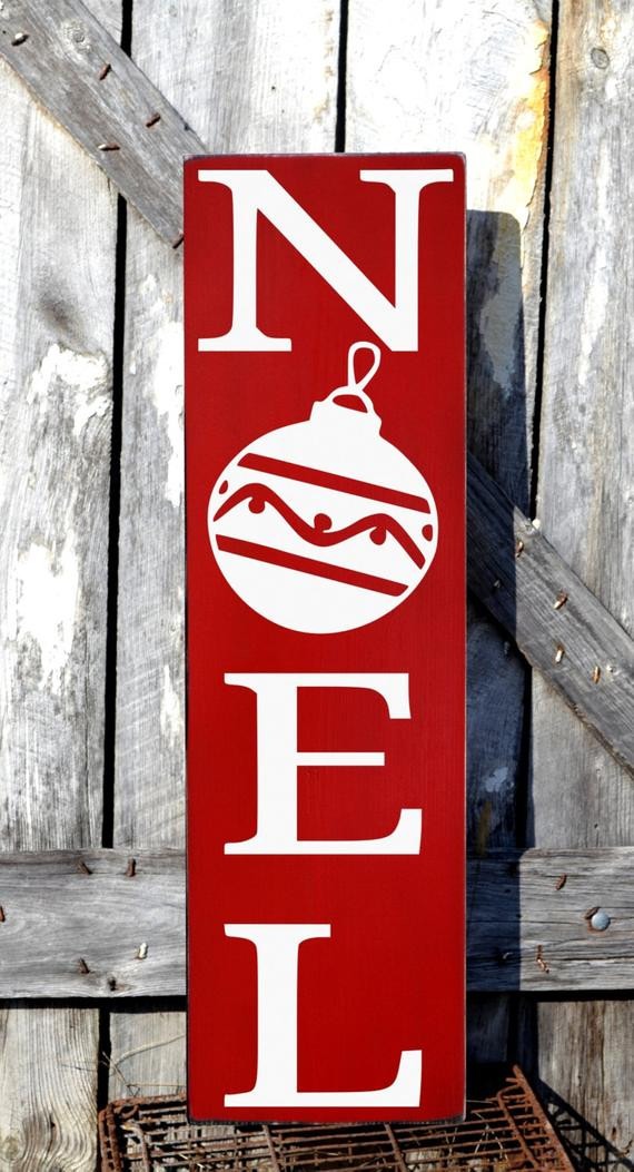 Outdoor Christmas Signs
 Outdoor Christmas Decorations Signs LARGE Hand by