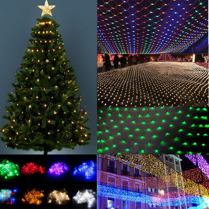 Outdoor Christmas String Lights
 Net Light Christmas Tree 1 5M 4 5M LED Xmas Wedding Party
