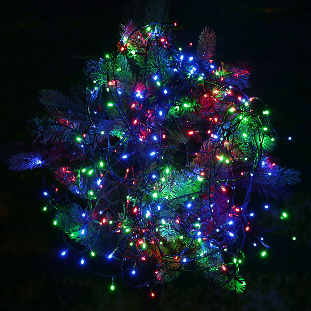 Outdoor Christmas String Lights
 USB DC 5V RGB 100 LED Christmas String Light For Outdoor
