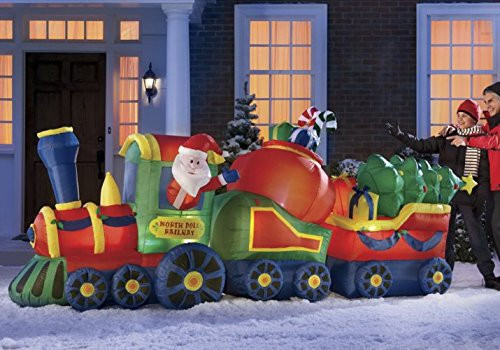 Outdoor Christmas Train
 Santa Outdoor Inflatable Trains