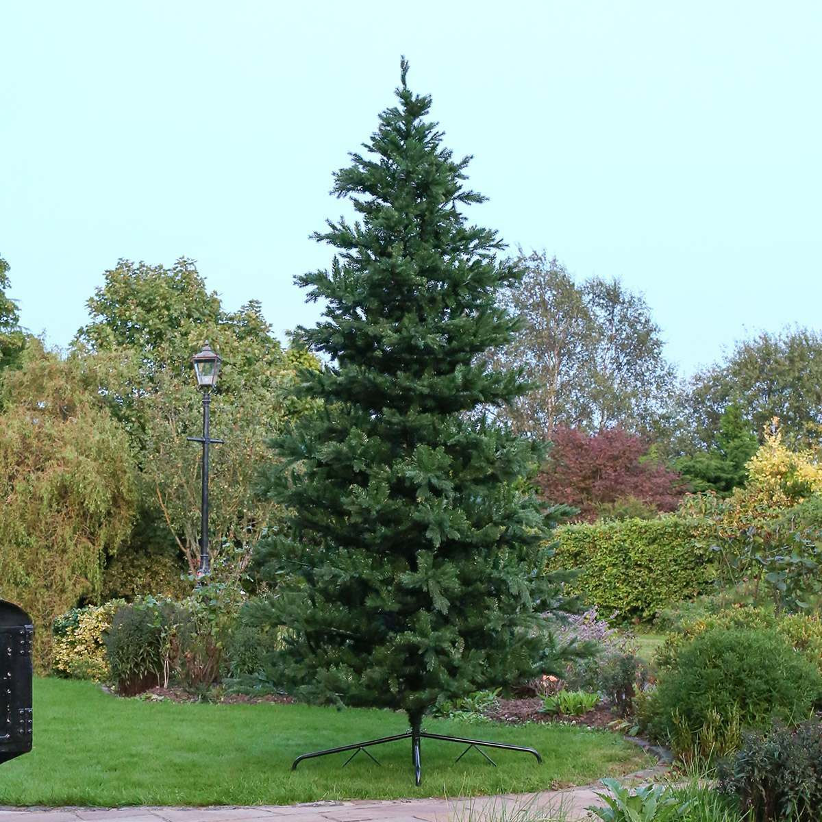 Outdoor Christmas Tree
 12ft Outdoor Green Richmond Fir Artificial Real Feel PE