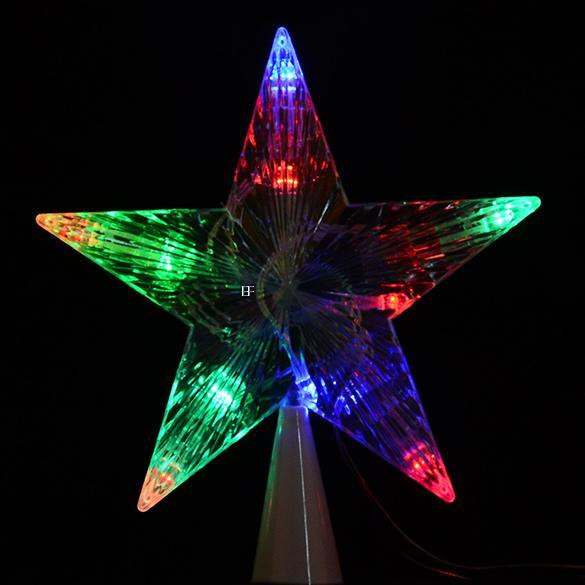 Outdoor Christmas Tree Topper
 LED Indoor Outdoor Christmas Tree Topper Star Lights Lamp