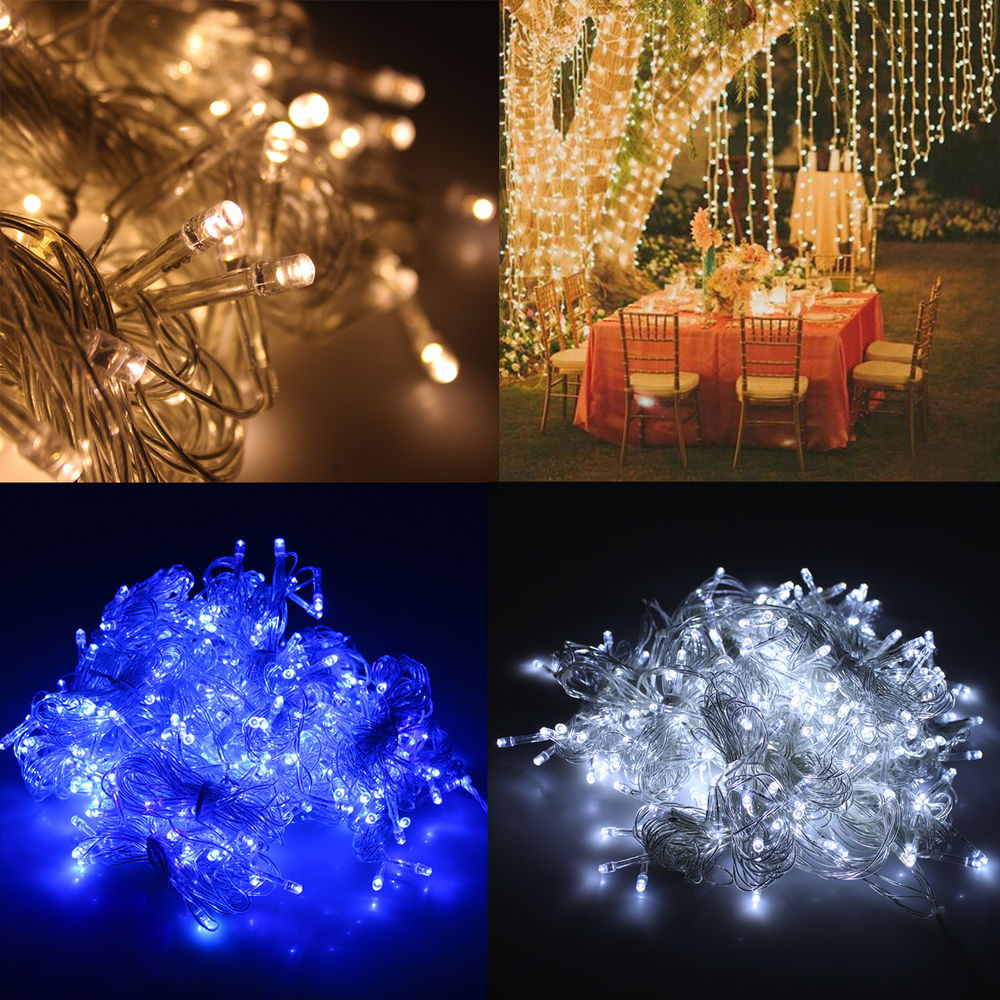 Outdoor Led Christmas Lights
 300 LED Outdoor Christmas Party String Light Wedding