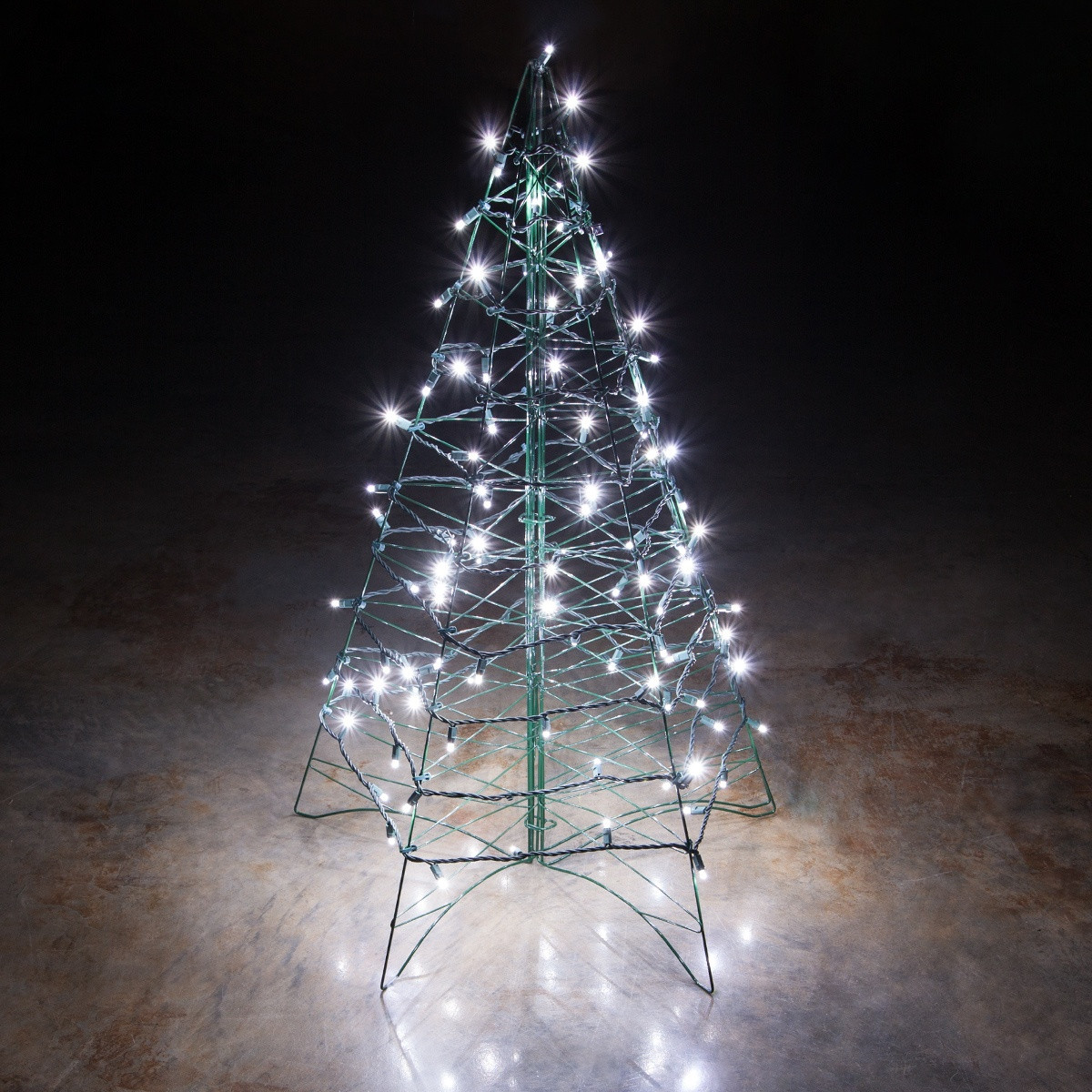 Outdoor Led Christmas Trees
 Lighted Cool White LED Outdoor Christmas Tree